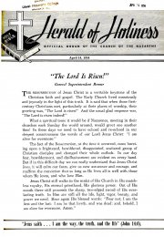 Title Page of Herald of Holiness - April 14, 1954