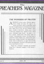 Preacher's Magazine Cover