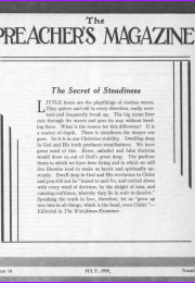 Preacher's Magazine Cover