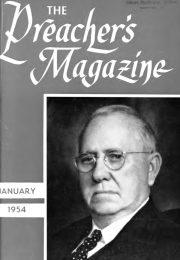 Title Page of Preacher's Magazine Photo of Bud Robinson (assumed)