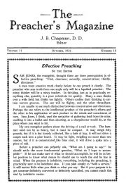 Title Page of Preacher's Magazine