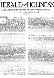 Title Page of Herald of Holiness - May 23, 1917