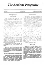 The Academy Perspective Vol. 2 1992-1993