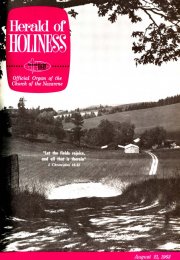 Herald of Holiness - August 21, 1963