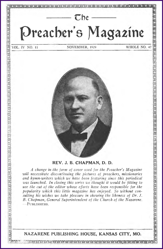 Cover of Preacher's Magazine