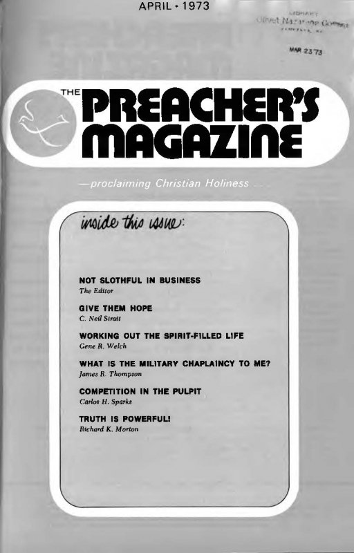 Cover of Preacher's Magazine