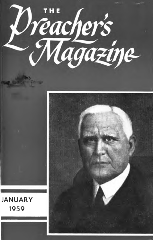 Title Page of Preacher's Magazine