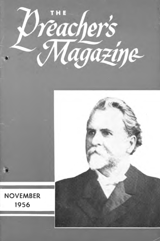 Title Page of Preacher's Magazine Photo of Seth C. Rees
