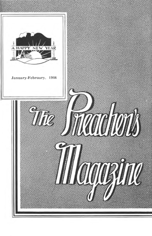 Title Page of Preacher's Magazine