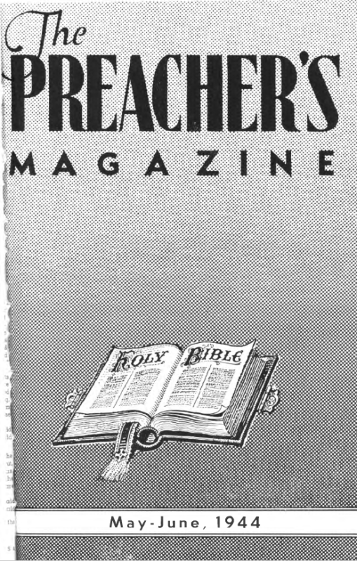 Title Page of Preacher's Magazine