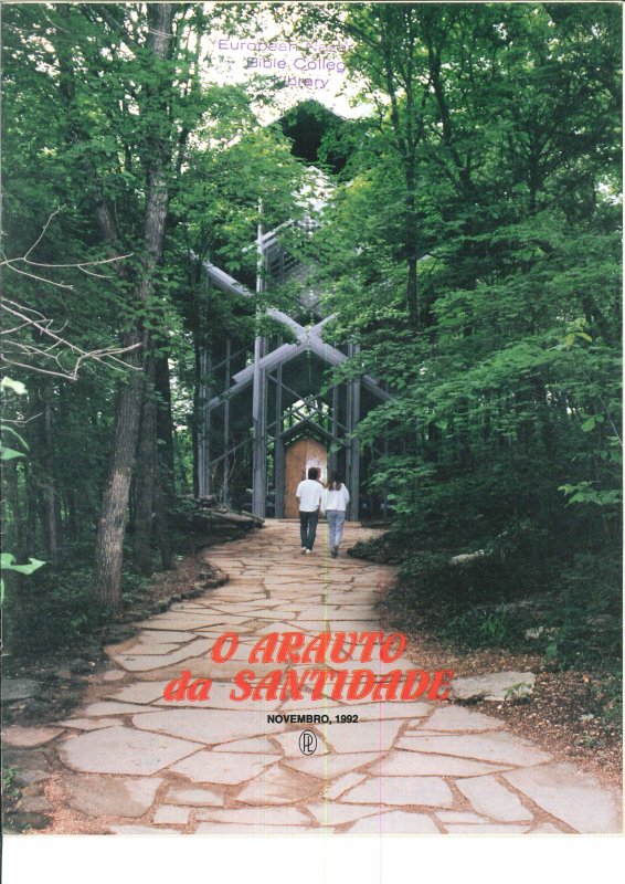 O ARAUTO DA SANTIDADE - NOVEMBRO 1992