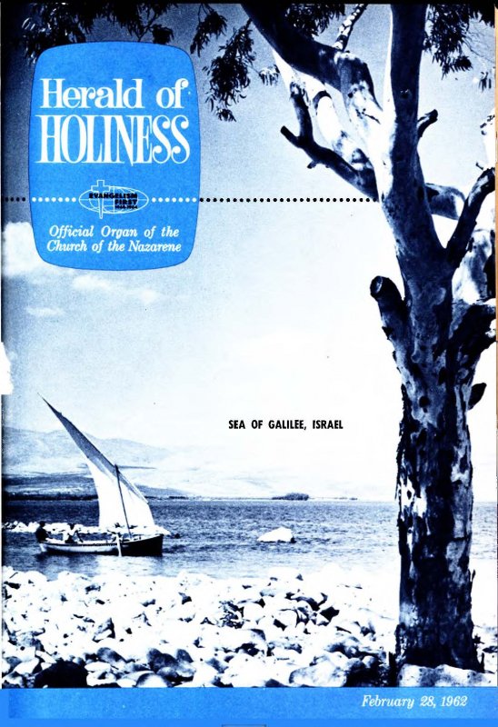 Herald of Holiness - February 28, 1962