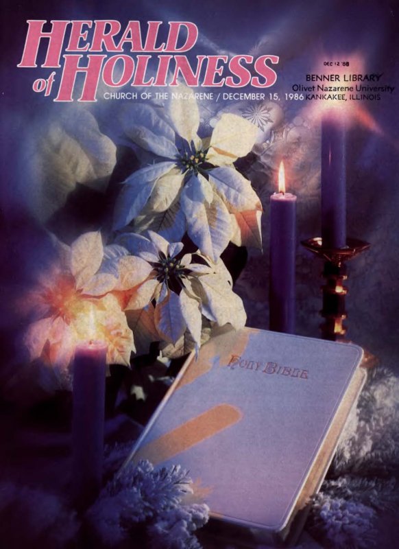 Herald of Holiness - December 15, 1986