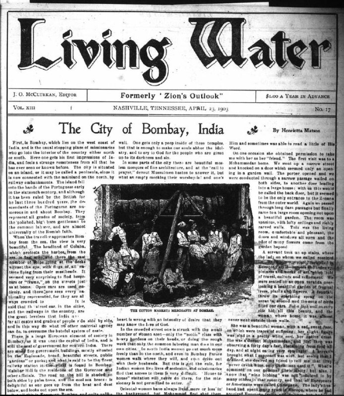 Living Water, Sept. 27, 1917